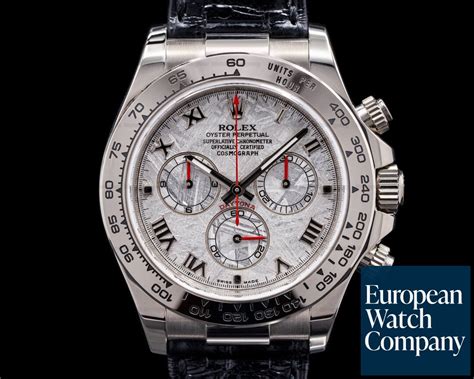 rolex daytona 116519 price|Rolex daytona with meteorite dial.